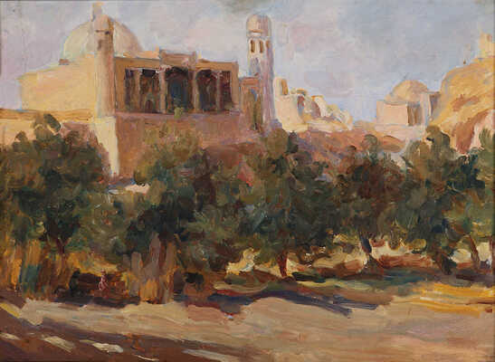 Аветов Михаил Никитич. Самарканд 